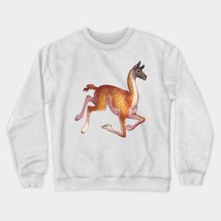 Cozy Guanaco Crewneck Sweatshirt